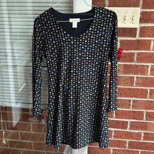 Express l/s a-line dress size M